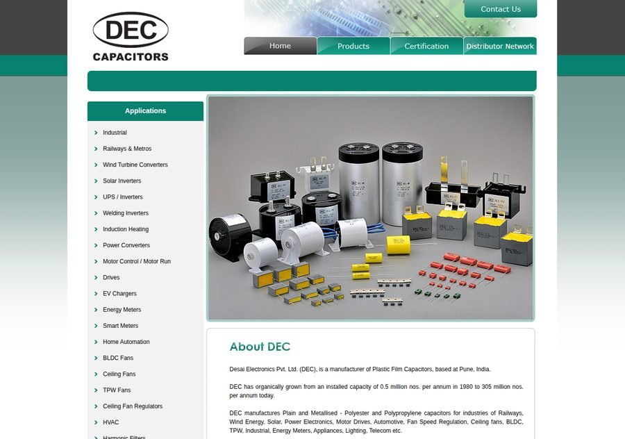 Desai Capacitors